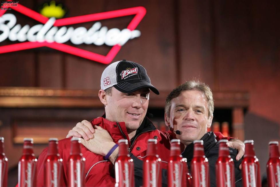 Kevin Harvick (Childress) Kenny Wallace (Furniture Row) 