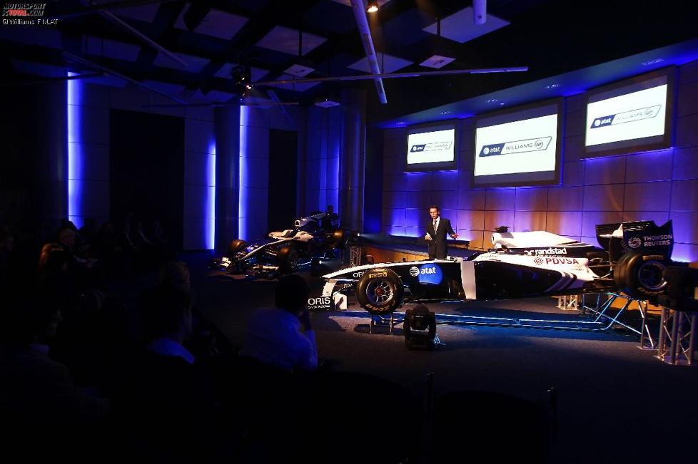 Präsentation des neuen Williams-Cosworth FW33