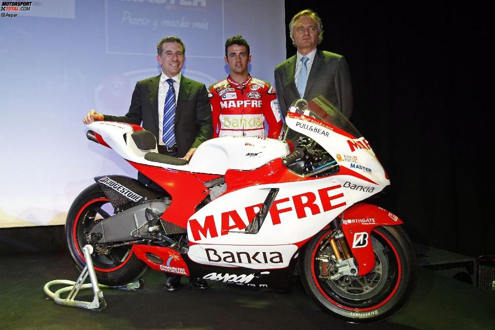 Die Aspar-Ducati für die MotoGP-WM 2011