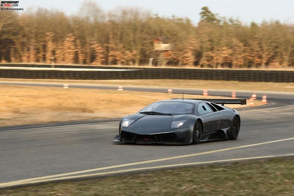 Testlauf mit dem Lamborghini Murcielago von SRT