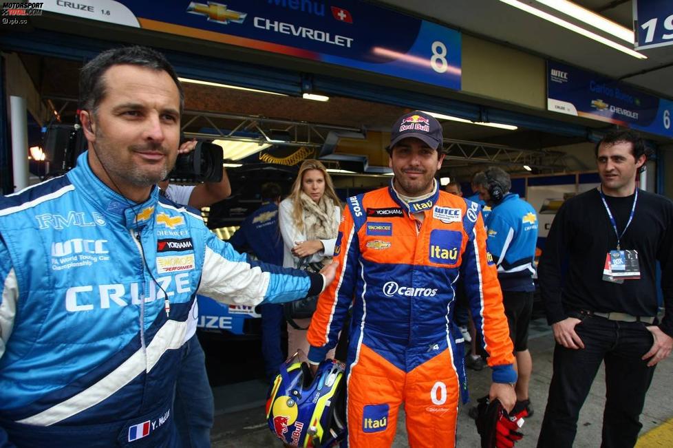 Yvan Muller (Chevrolet)und Carlos Bueno (Chevrolet)