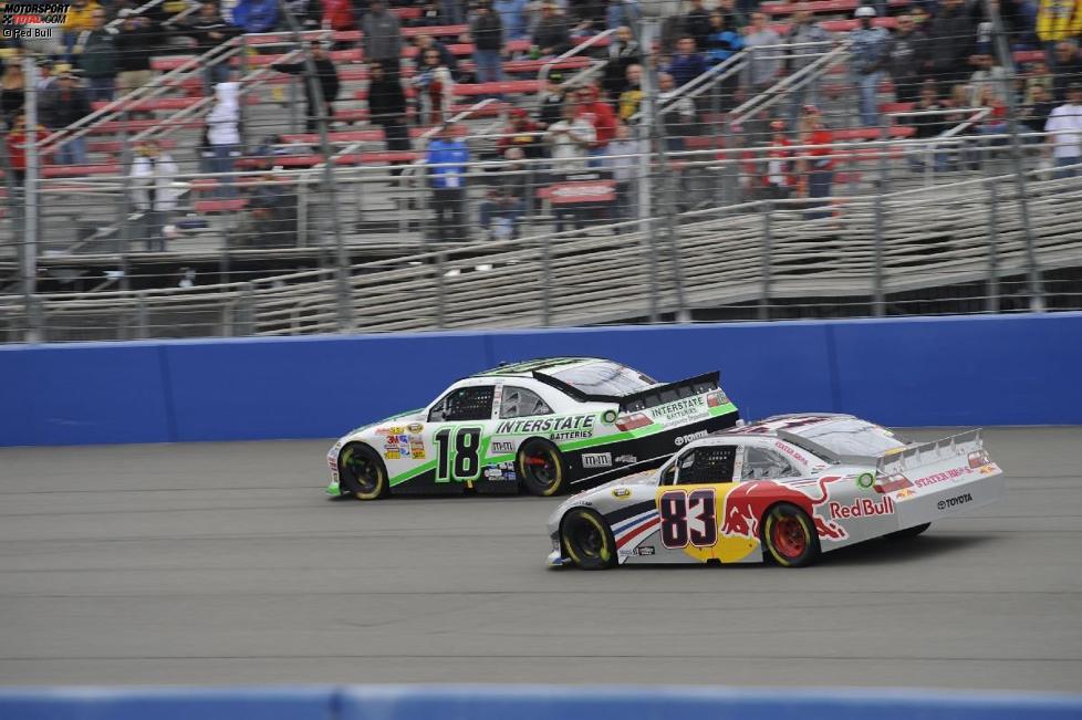 Kyle Busch (Gibbs), Brian Vickers (Red Bull)