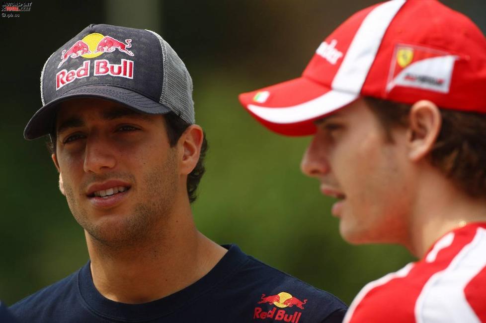 Daniel Ricciardo Jules Bianchi (Ferrari) 