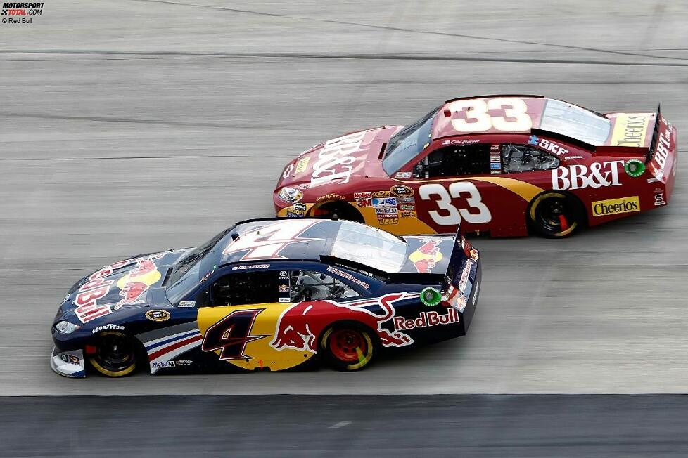 Kasey Kahne (Red Bull) und Clint Bowyer (Childress) 