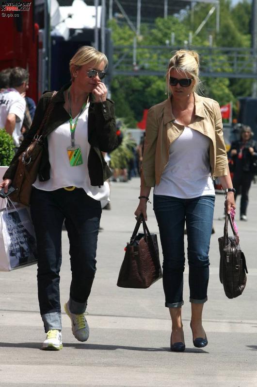Michael Schumachers (Mercedes) starke Frauen: Managerin Sabine Kehm und Ehefrau Corinna