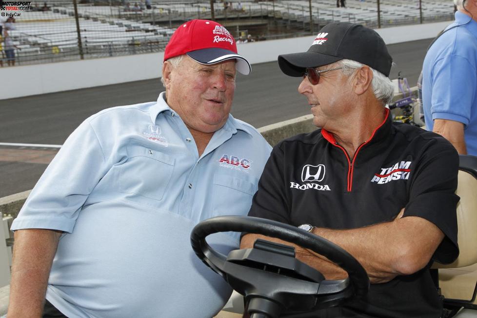 Zwei IndyCar-Legenden: A.J. Foyt und Rick Mears