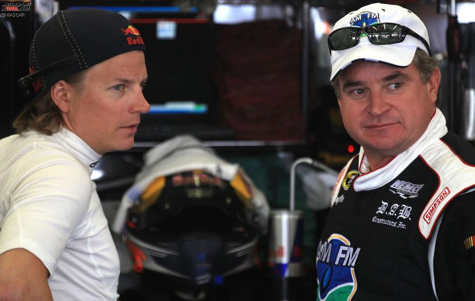Kimi Räikkönen und Nemco-Chef 
