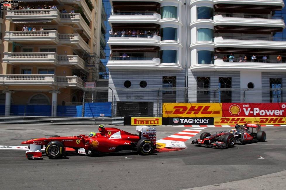 Felipe Massa (Ferrari) Lewis Hamilton (McLaren) 