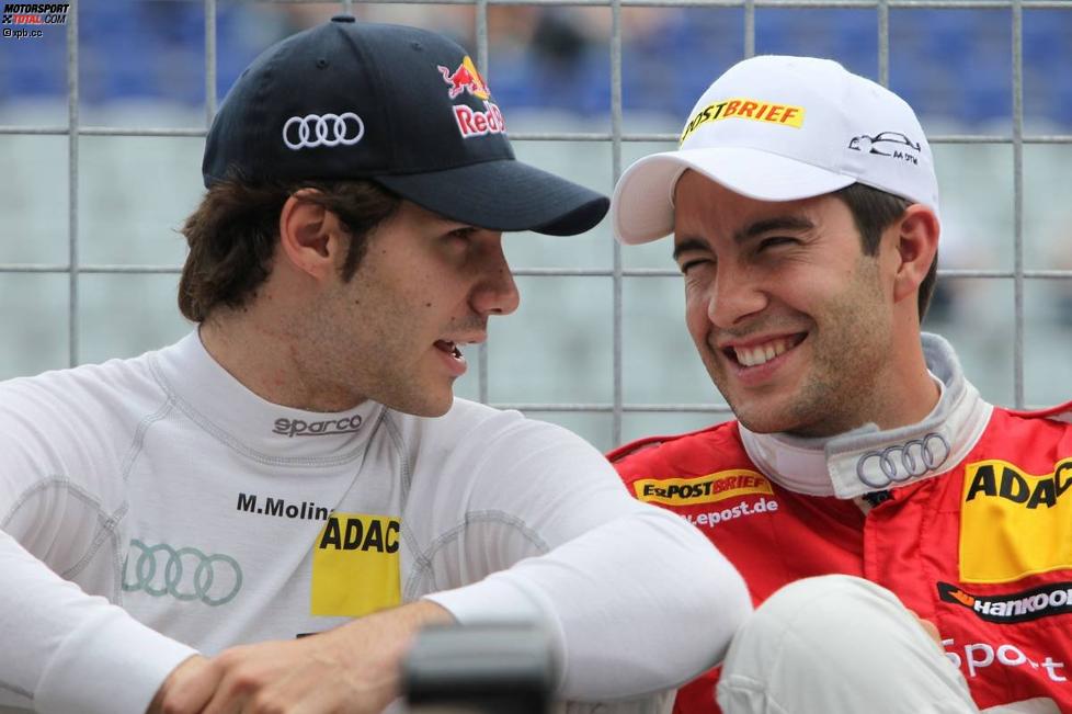 Miguel Molina und Mike Rockenfeller (Abt-Audi) 