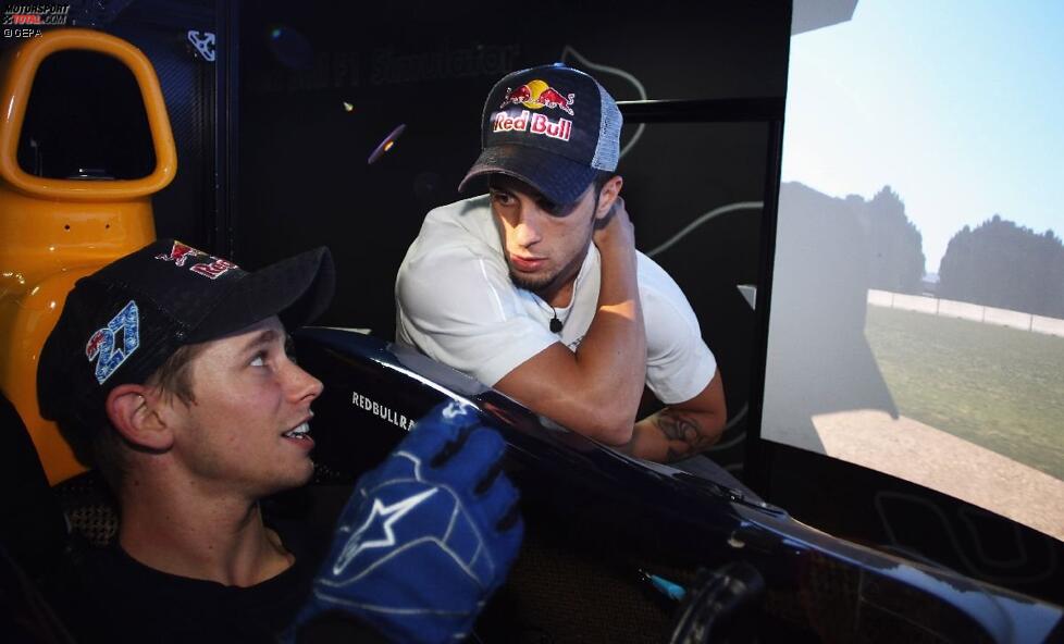 Casey Stoner (Honda) und Andrea Dovizioso (Honda) 