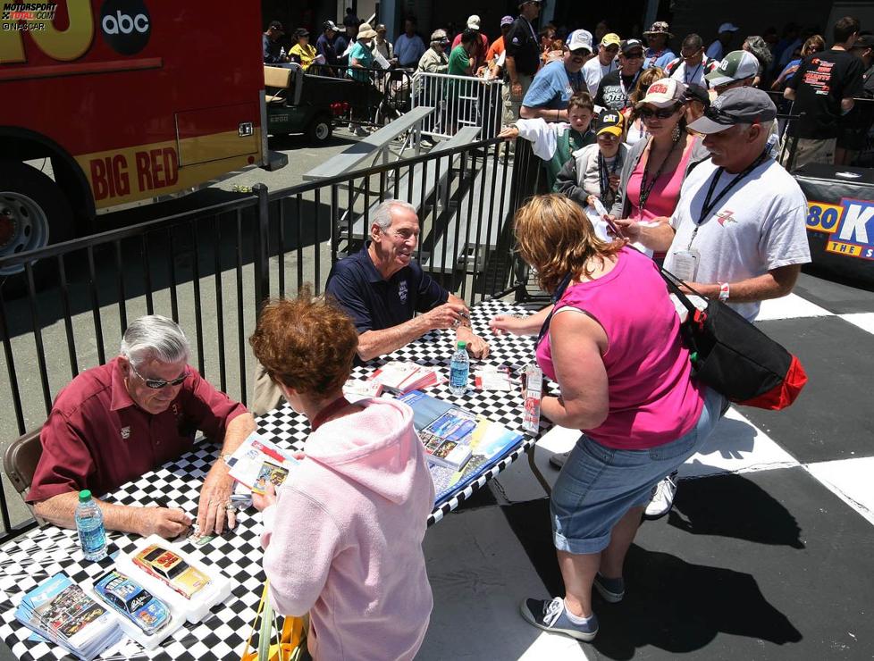 NASCAR-Legenden Bobby Allison und Ned Jarrett