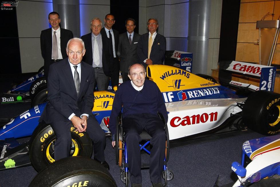 Diverse Williams-Fahrer, Bernard Rey und Frank Williams