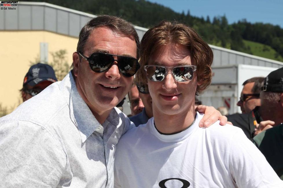 Nigel Mansell und Mirko Bortolotti