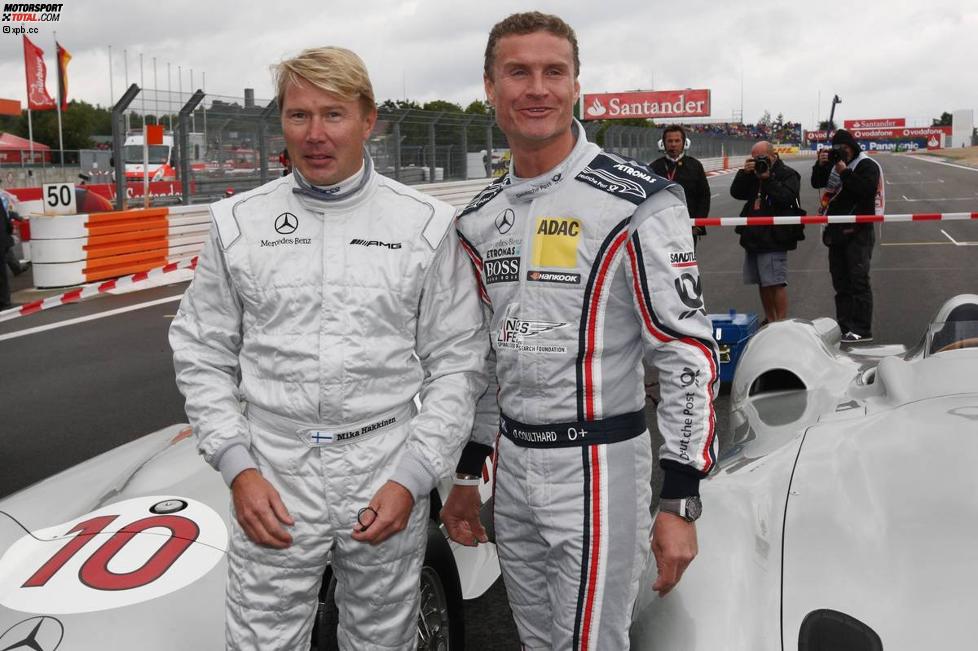 Mika Häkkinen und David Coulthard