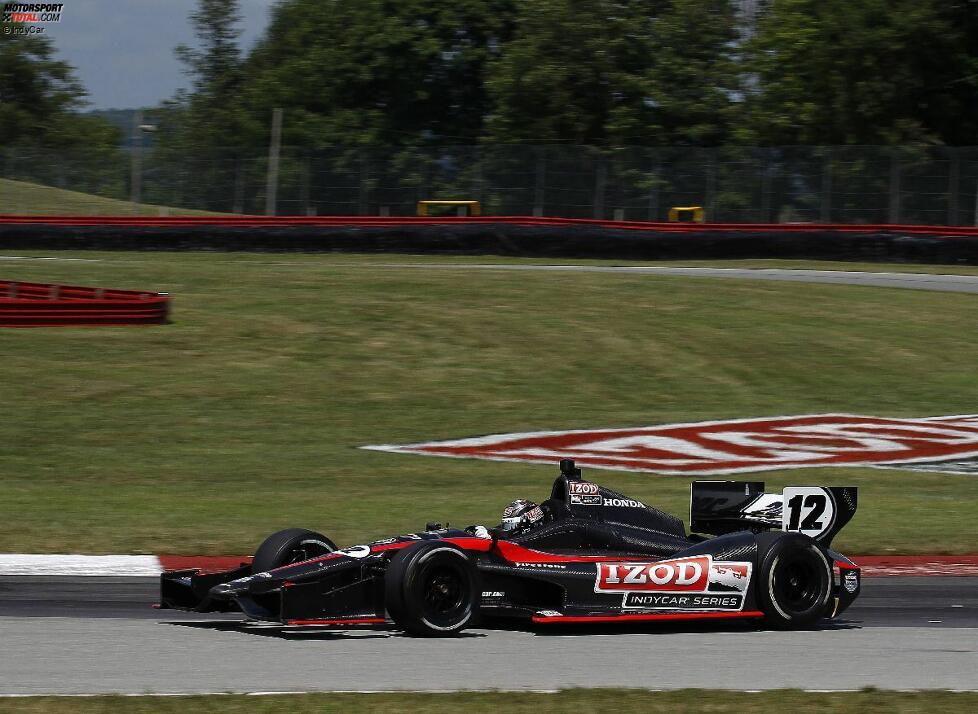 Dan Wheldon testet das Next-Generation IndyCar in Mid-Ohio