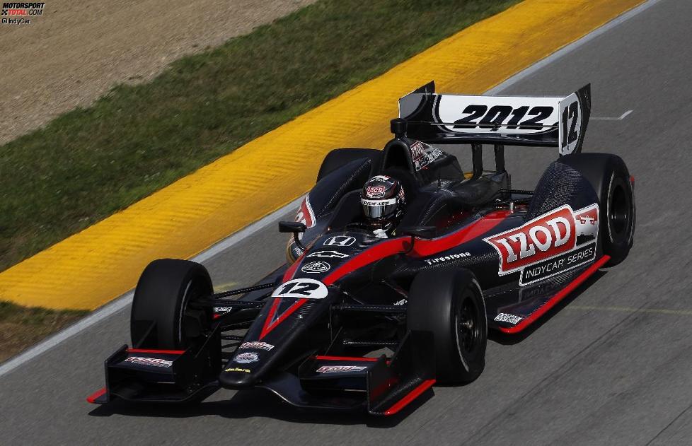 Dan Wheldon gibt dem Next-Generation IndyCar in Mid-Ohio die Sporen