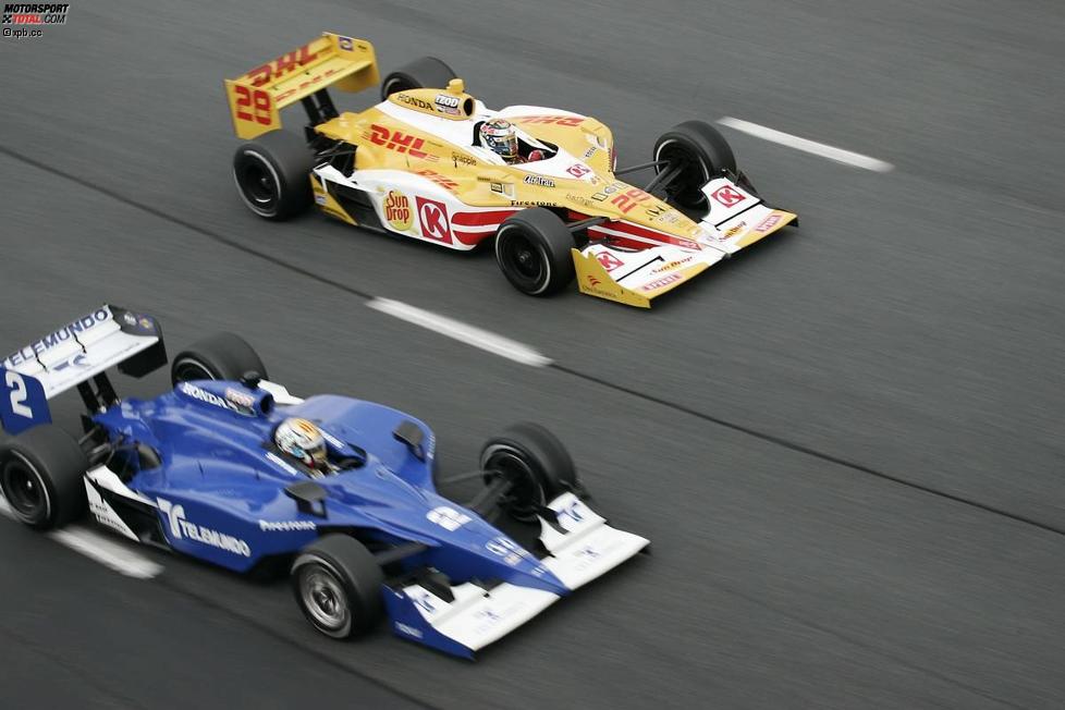 Oriol Servia (Newman/Haas), Ryan Hunter-Reay (Andretti)