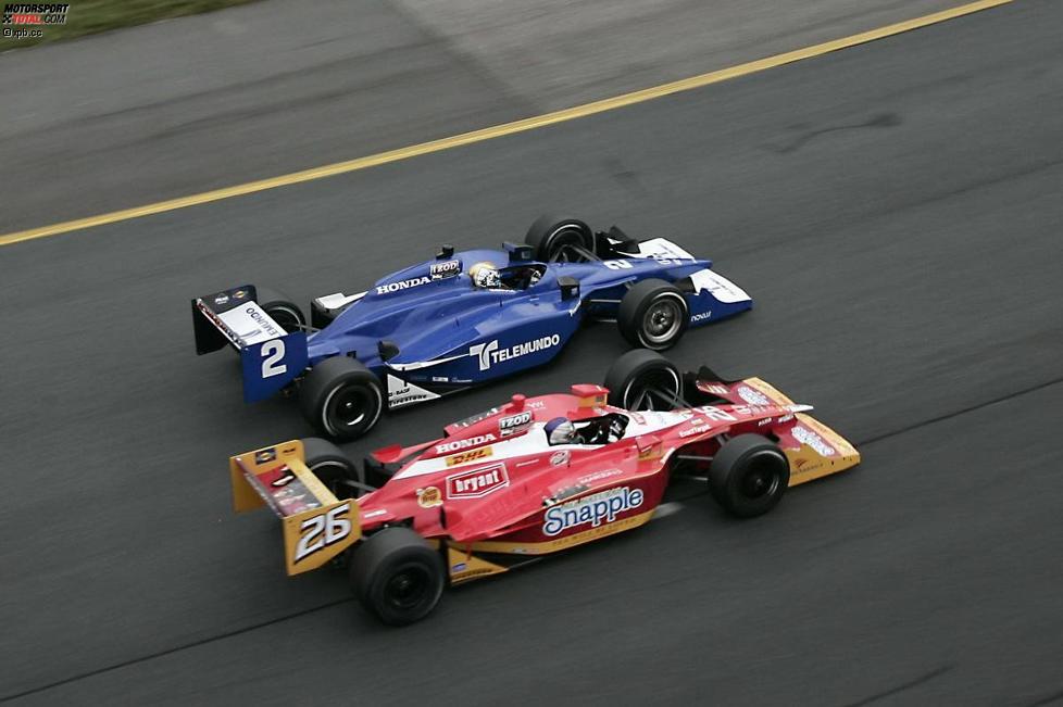 Oriol Servia (Newman/Haas), Marco Andretti (Andretti) 