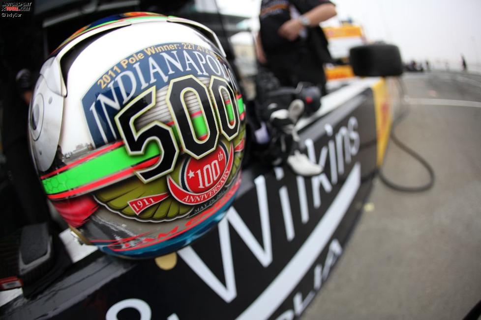 Alex Tagliani trägt den Vermerk auf seine Indy-Pole nach wie vor zur Schau