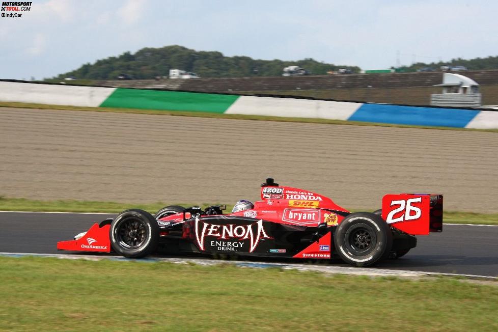 Marco Andretti (Andretti) fuhr im einzigen Freitagstraining auf Platz fünf