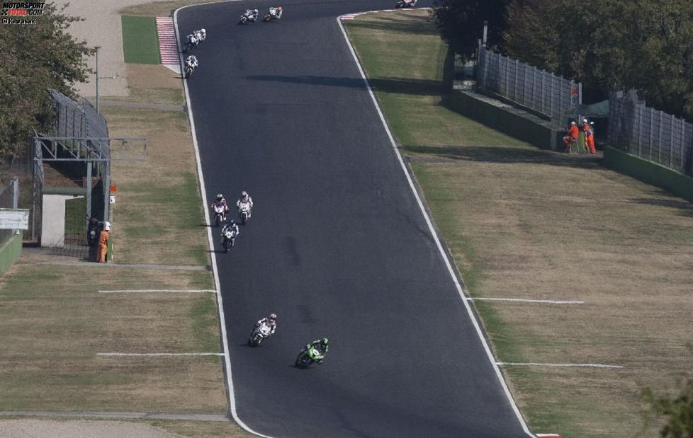 Race Action in Imola