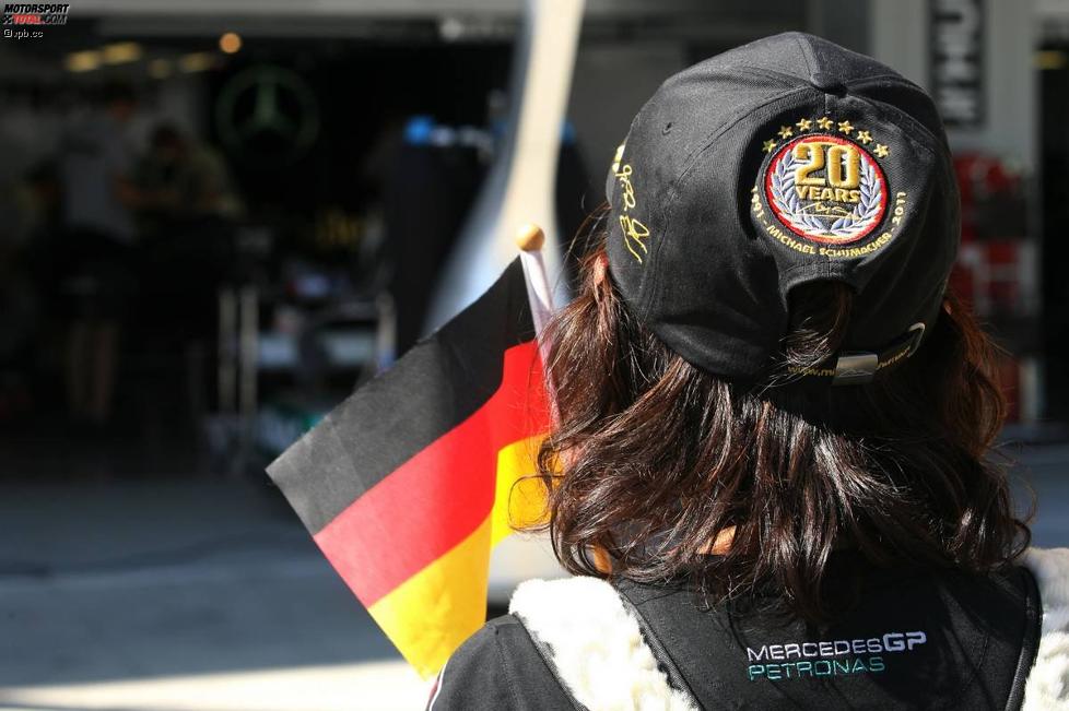 Fan von Michael Schumacher (Mercedes) 