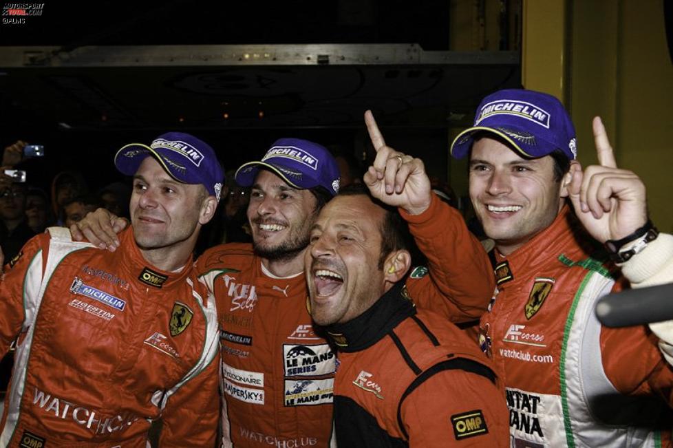 Gianmaria Bruni/Giancarlo Fisichella/Pierre Kaffer gewannen die GT-Klasse