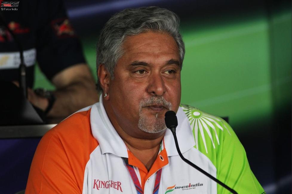 Vijay Mallya (Teameigentümer) (Force India)