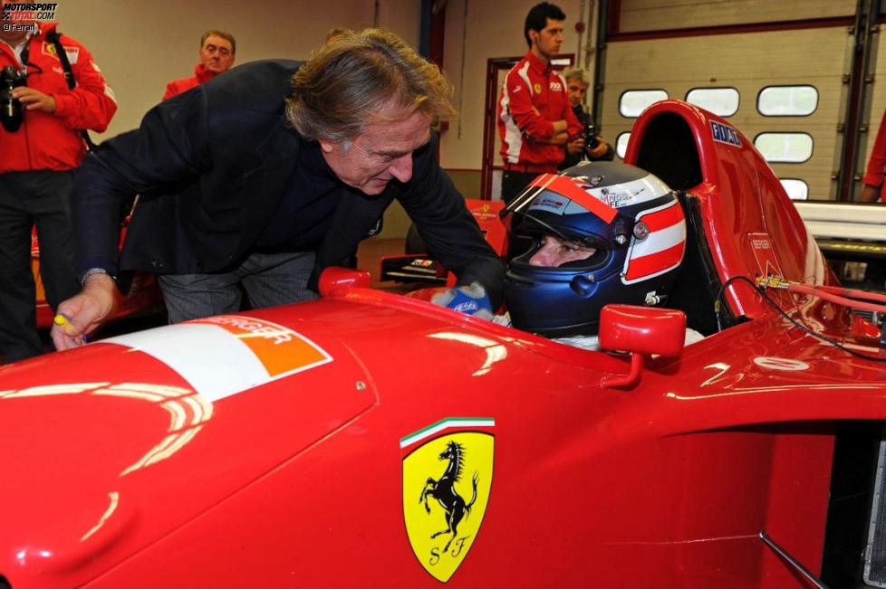 Gerhard Berger im Ferrari 412 T2