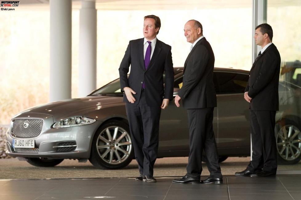 Ron Dennis und Premierminister David Cameron
