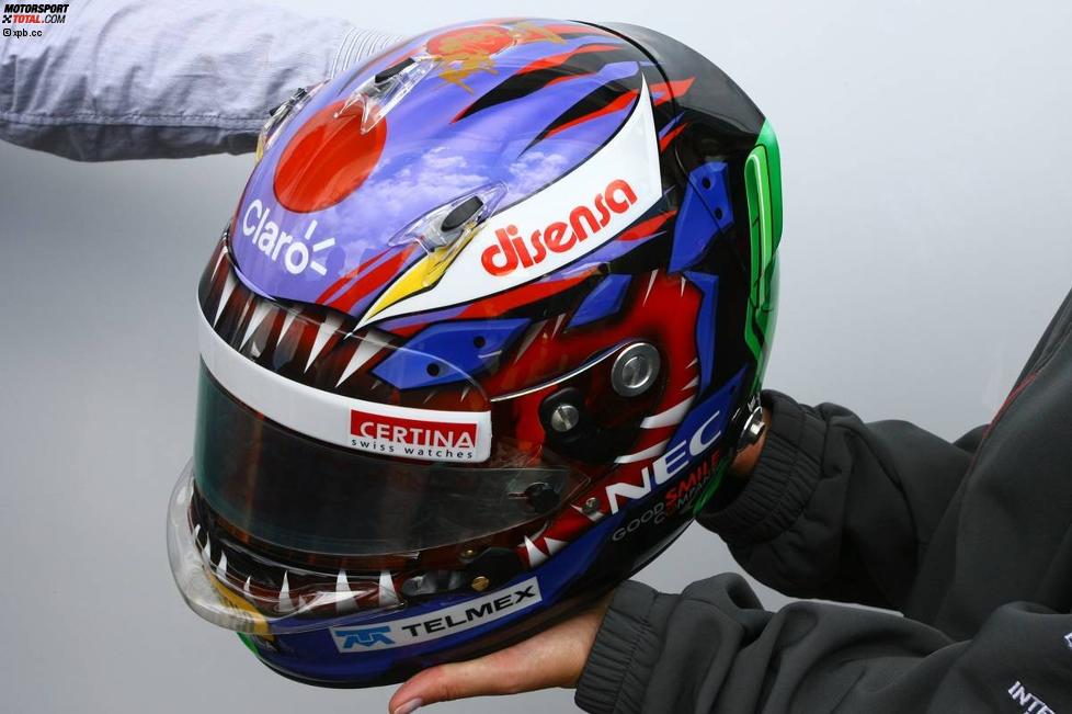 Kamui Kobayashi (Sauber) mit Linkin-Park-Helm