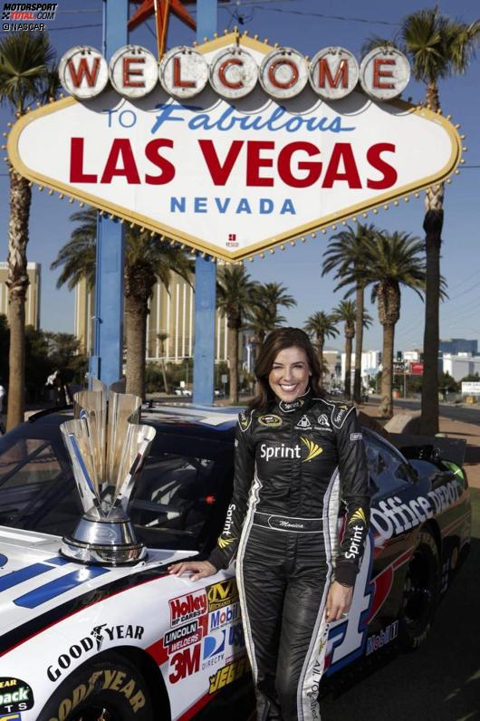 Miss Sprint Cup Monica Palumbo in Las Vegas