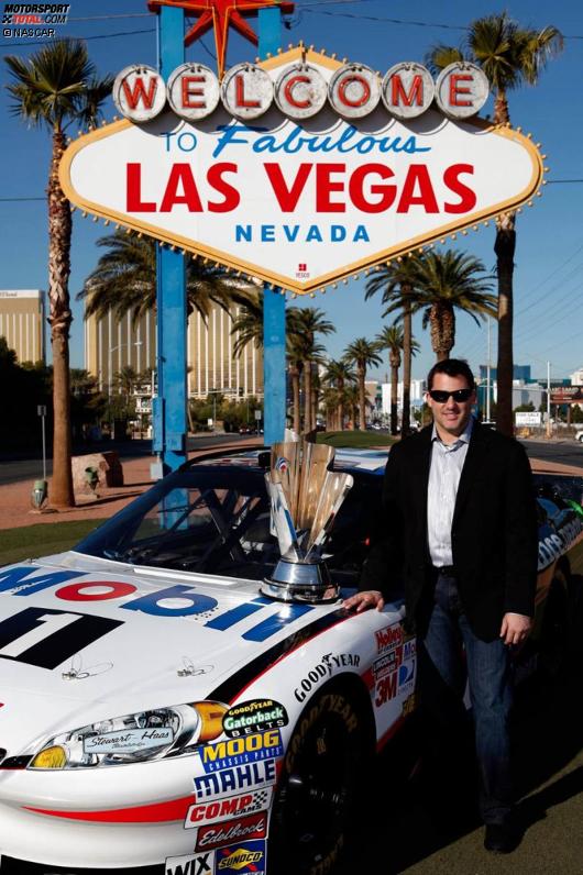 Tony Stewart: Fotoshooting in Las Vegas