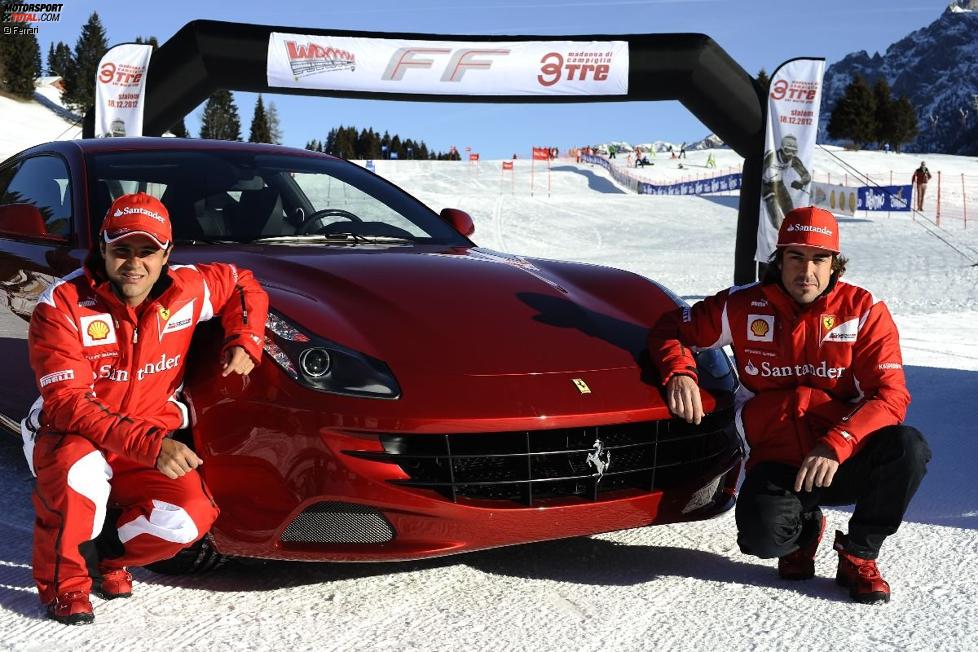 Felipe Massa und Fernando Alonso