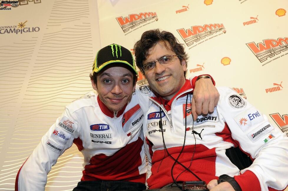 Valentino Rossi und Filippo Preziosi