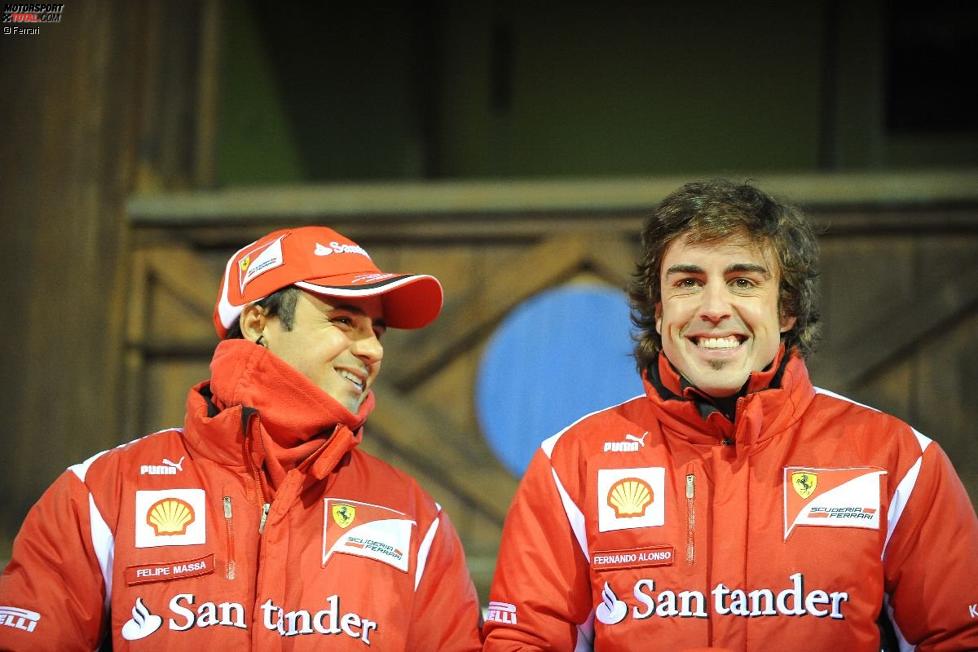 Felipe Massa und Fernando Alonso