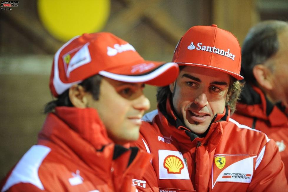 Felipe Massa und Fernando Alonso