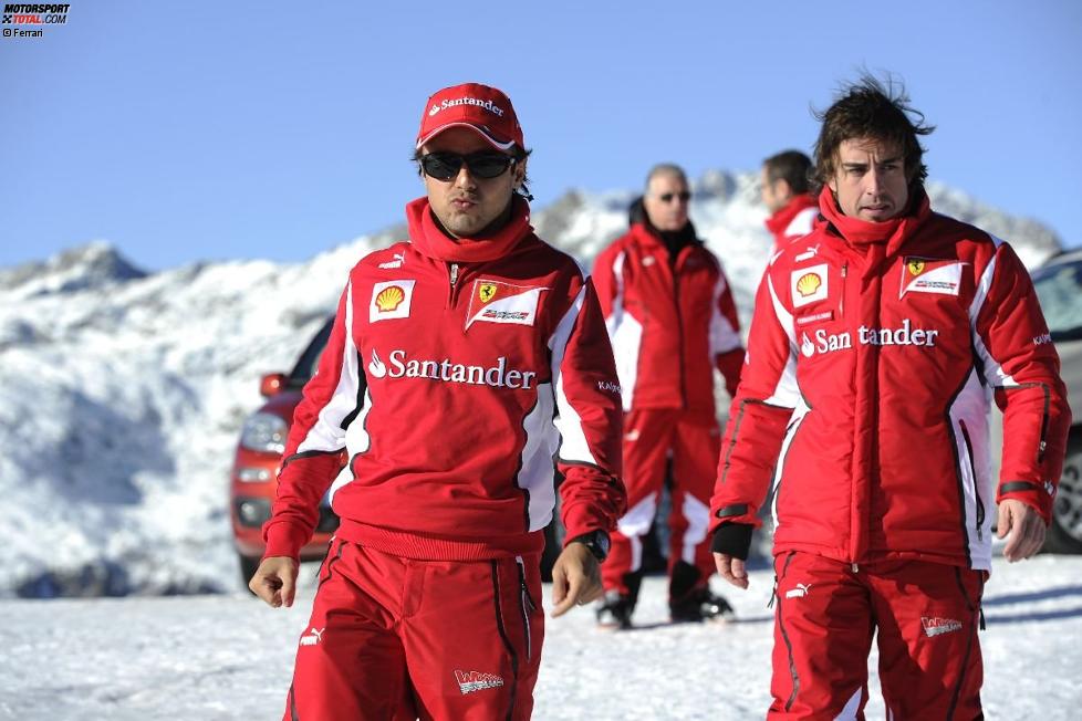 Felipe Massa und Fernando Alonso