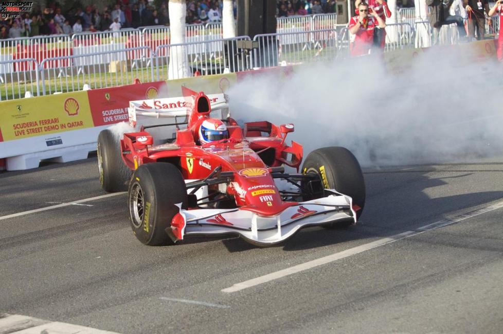 Marc Gene (Ferrari) in Doha/Katar