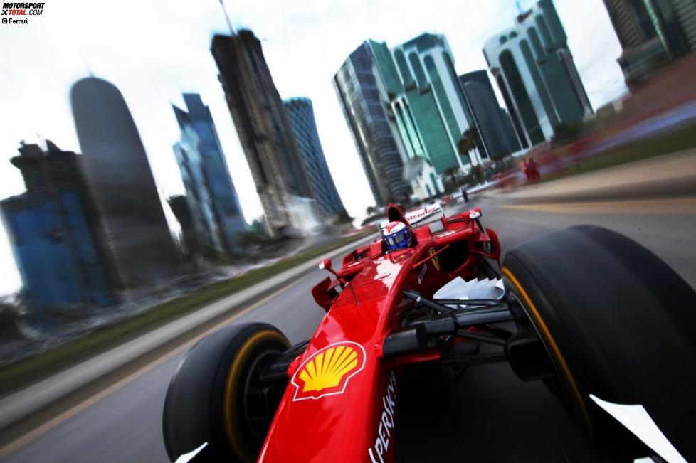 Marc Gene (Ferrari) in Doha/Katar