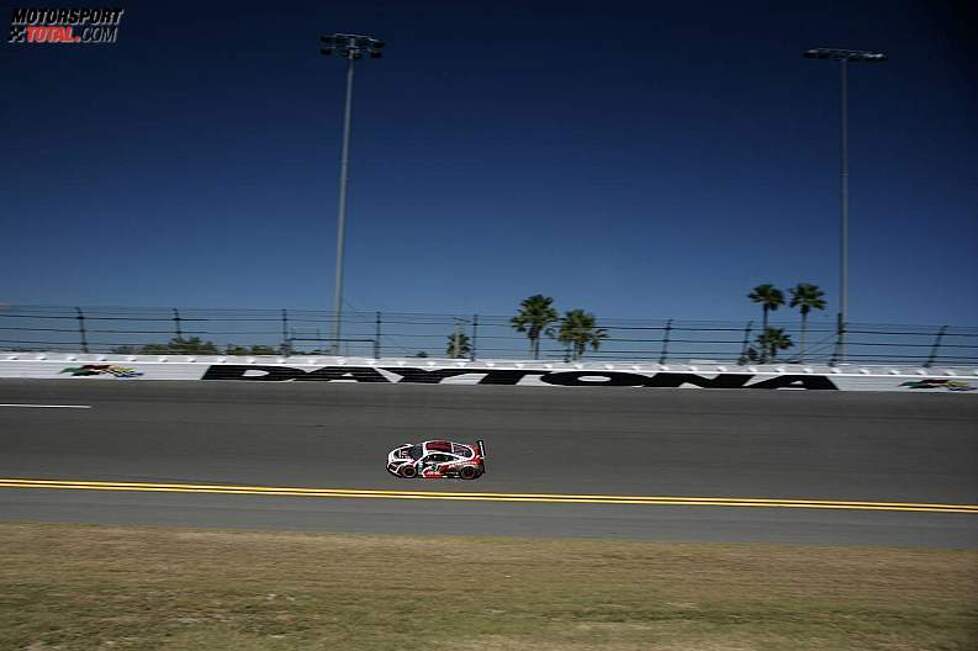 Der Audi R8 Grand-Am im Daytona-Banking