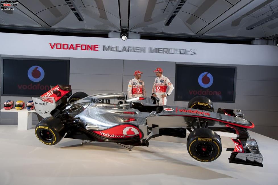 Der neue McLaren-Mercedes MP4-27