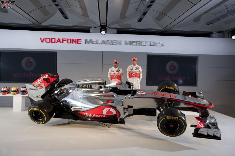 Der neue McLaren-Mercedes MP4-27