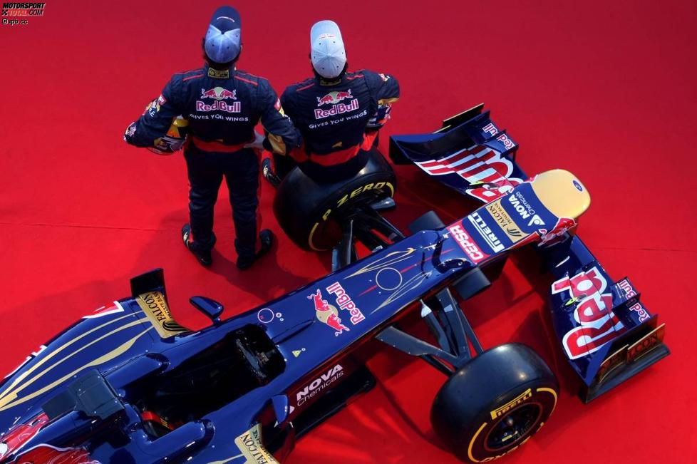 Jean-Eric Vergne und Daniel Ricciardo (Toro Rosso) 