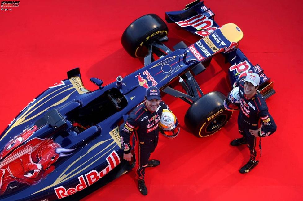 Jean-Eric Vergne und Daniel Ricciardo (Toro Rosso) 