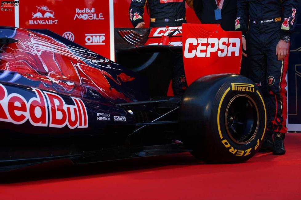 Der neue Toro-Rosso-Ferrari STR7 im Detail