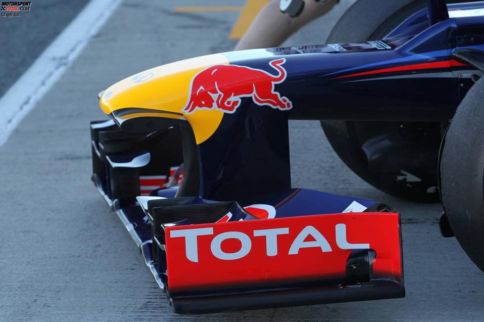 Die Nase des neuen Red-Bull-Renault RB8