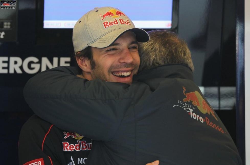 Daniel Ricciardo und Giorgio Ascanelli (Toro Rosso)