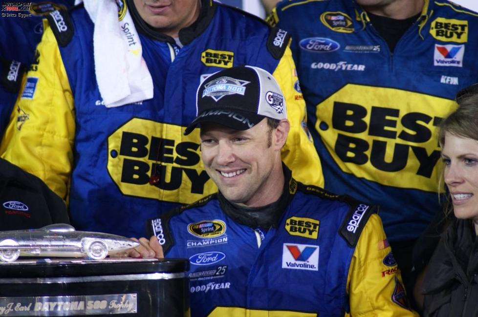 Matt Kenseth gewann nach 2009 zum zweiten Mal das Daytona 500