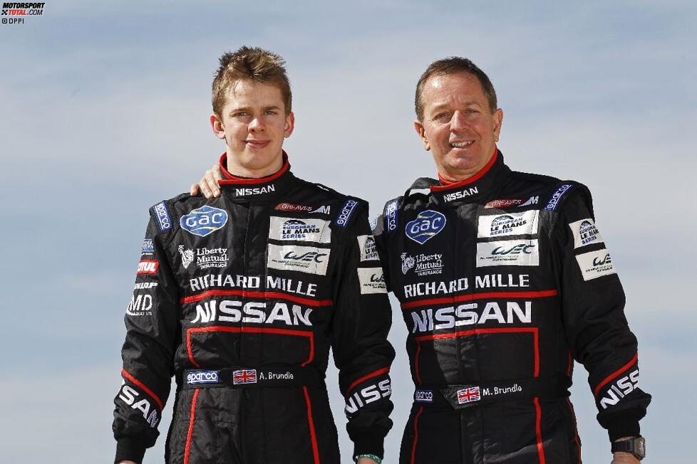 Alex Brundle und Martin Brundle (Greaves Zytek-Nissan)